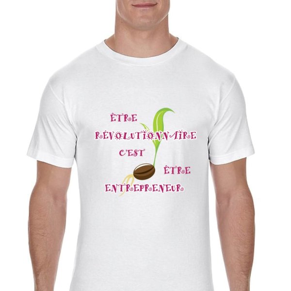 T-shirt entrepreneur
